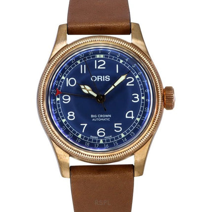 Oris Big Crown Bronze Pointer Date Blue Dial Automatic 01 754 7741 3165 07 5 20 58BR Men's Watch