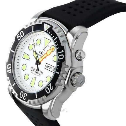 Ratio FreeDiver Version 02 Helium Safe 1000M Sapphire Automatic White Dial 1068HA90-34VA-WHT-V02 Men's Watch