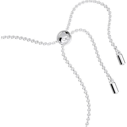 Swarovski Hyperbola Infinity And Heart Rhodium Bracelet 5524421 For Women