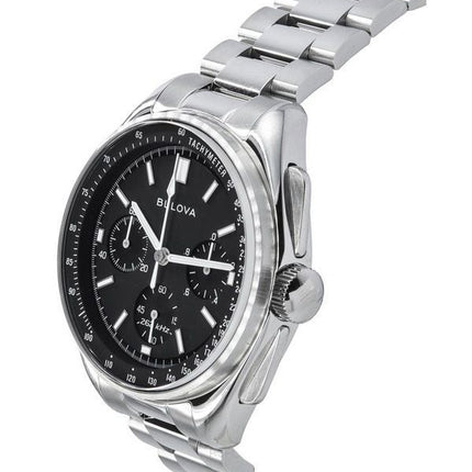 Bulova Lunar Pilot Archive Series Special Edition Chronograph Black Dial Quartz 96K111 Mens Watch With Extra Strap