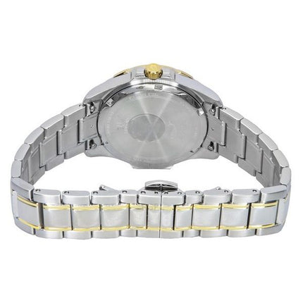 Bulova Marine Star Two Tone Stainless Steel Diamond Accents Mother Of Pearl Dial Quartz 98P227 100M Women's Watch