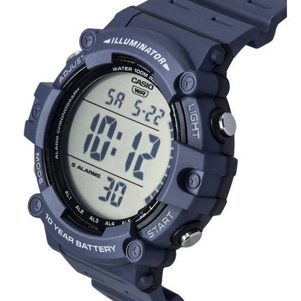 Casio Standard Digital Blue Resin Strap Quartz AE-1500WH-2A 100M Men's Watch