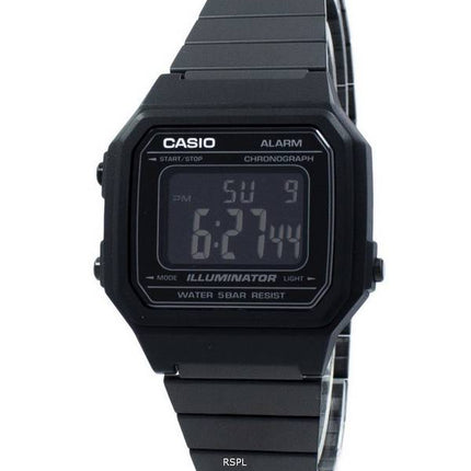 Casio Illuminator Chronograph Alarm Digital B650WB-1B Unisex Watch