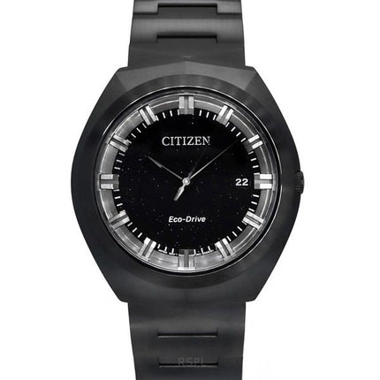 Citizen Eco-Drive 365 Stainless Steel Black Dial BN1015-52E 100M Men's Watch