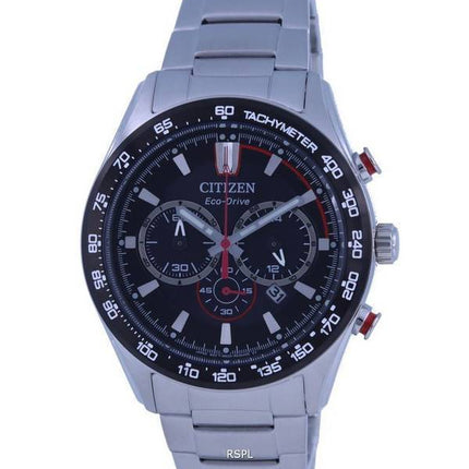 Citizen Aviator Chronograph Black Dial Eco-Drive CA4484-88E 100M Mens Watch