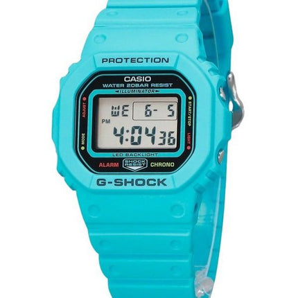 Casio G-Shock Digital Energy Park Series Vivid Blue Bio Based Resin Strap Quartz DW-5600EP-2 200M Mens Watch