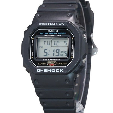 Casio G-Shock Digital Resin Strap Quartz DW-5600UE-1 200M Mens Watch