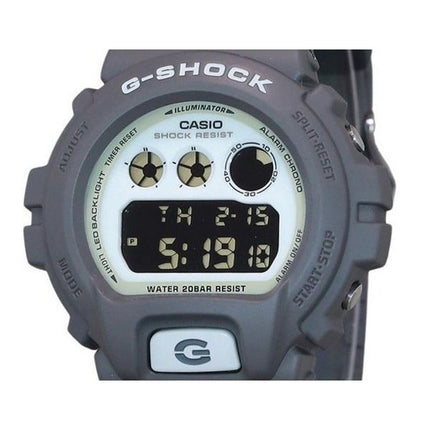 Casio G-Shock Hidden Glow Digital Resin Strap Quartz DW-6900HD-8 200M Mens Watch