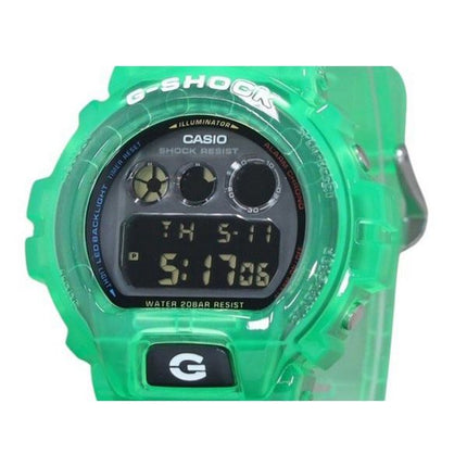 Casio G-Shock Joytopia Digital Translucent Green Resin Strap Quartz DW-6900JT-3 200M Men's Watch