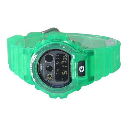 Casio G-Shock Joytopia Digital Translucent Green Resin Strap Quartz DW-6900JT-3 200M Men's Watch