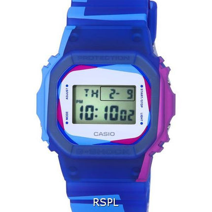 Casio G-Shock Digital Quartz DWE-5600PR-2 DWE5600PR-2 200M Men's Watch With Bezel And Band Sets