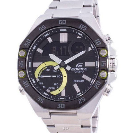 Casio Edifice World Time Mobile Link ECB-10DB-1A ECB10DB-1 100M Men's Watch