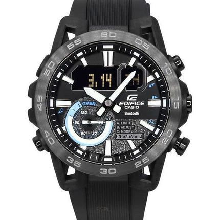 Casio Edifice Sospensione Smartphone Link Bluetooth Analog Digital Black Dial Quartz ECB-40PB-1A 100M Men's Watch