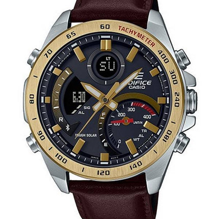 Casio Edifice Smartphone Link Chronograph Analog Digital Tough Solar ECB-900GL-1A ECB900GL-1 100M Mens Watch