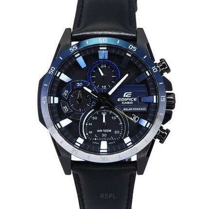 Casio Edifice Nighttime Drive Series Analog Chronograph Black Dial Solar EQS-940NL-1A 100M Men's Watch