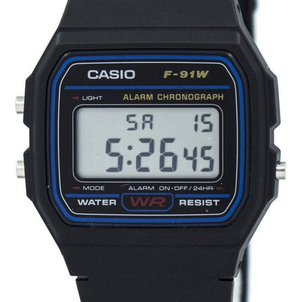 Casio Classic Sports Chronograph F-91W-1SDG F-91W-1S Men's Watch