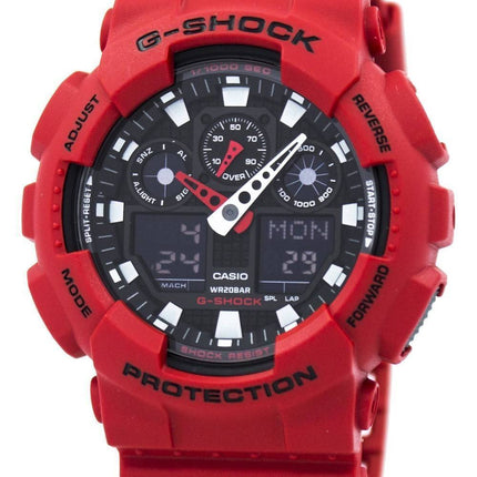 Casio G-Shock GA-100B-4A Analog-Digital Mens Watch