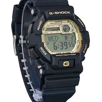 Casio G-Shock 10th Anniversary Digital Resin Strap Gold Dial Quartz GD-350GB-1 200M Mens Watch