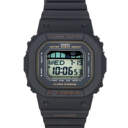 Casio G-Shock G-Lide Digital With Tide And Moon Graphs Quartz GLX-S5600-1 200M Womens Watch