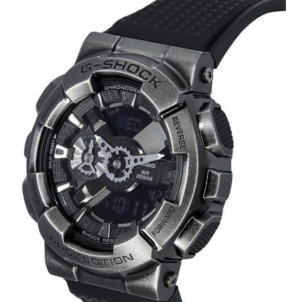 Casio G-Shock Analog Digital Resin Strap Grey Dial Quartz GM-110VB-1A 200M Mens Watch