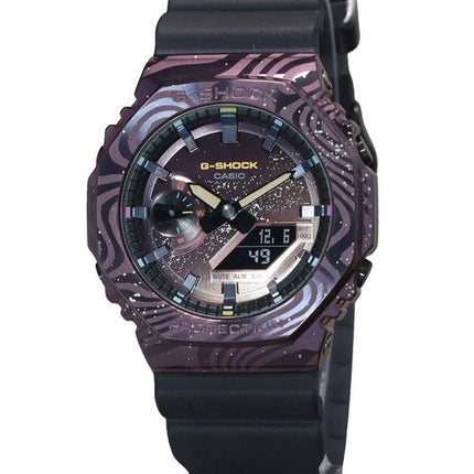 Casio G-Shock Milky Way Galaxy Limited Edition Multicolor Dial Quartz GM-2100MWG-1A 200M Men's Watch