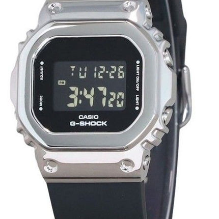 Casio G-Shock Digital Metal Bezel Resin Strap Quartz GM-5600U-1 200M Men's Watch