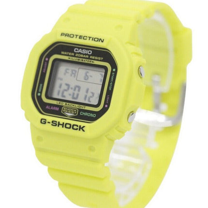 Casio G-Shock Energy Pack Series Digital Yellow Bio Based Resin Strap Quartz GMD-S5600EP-9 200M Women's Watch