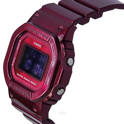 Casio G-Shock Digital Resin Strap Quartz GMD-S5600RB-4 200M Women's Watch