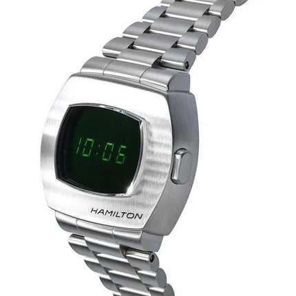 Hamilton PSR American Classic Digital Stainless Steel Quartz H52414131 100M Mens Watch