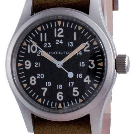 Hamilton Khaki Field Black Dial Mechanical H69439531 Men's Watch