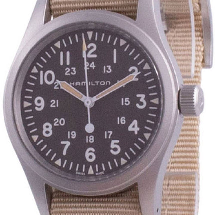 Hamilton Khaki Field Brown Dial Mechanical H69439901 Mens Watch