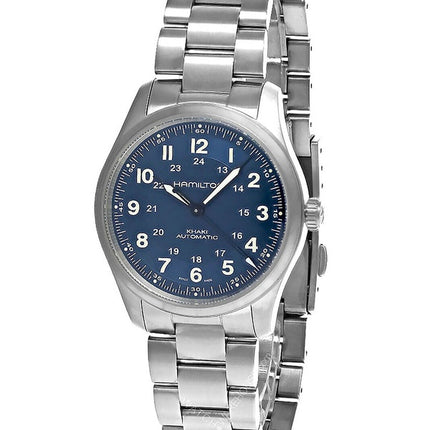 Hamilton Khaki Field Titanium Blue Dial Automatic H70205140 100M Men's Watch