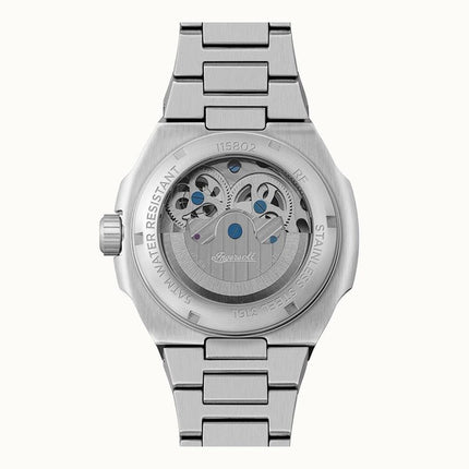 Ingersoll The Spirit Moon Phase Stainless Steel Silver Skeleton Dial Automatic I15802 Men's Watch