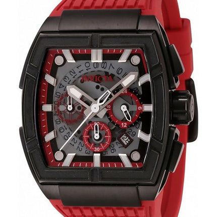 Invicta S1 Rally Gravity Defier Chronograph Multifunction Red Skeleton Dial Quartz 44887 100M Men's Watch