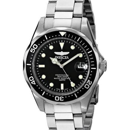 Invicta Pro Diver 200M Quartz Black Dial INV8932/8932 Mens Watch