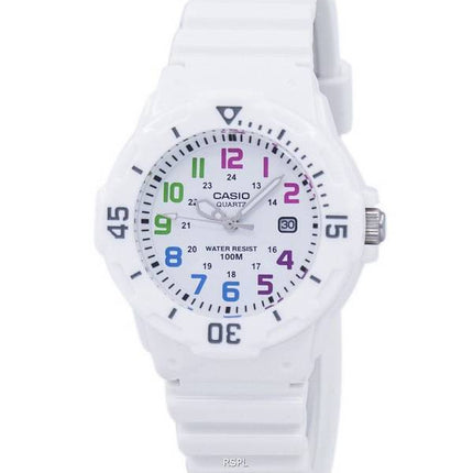 Casio Enticer Analog White Dial LRW-200H-7BVDF LRW-200H-7BV Womens Watch