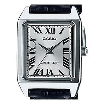 Casio Standard Analog Leather Strap Silver Dial Quartz LTP-V007L-7B1 Women's Watch