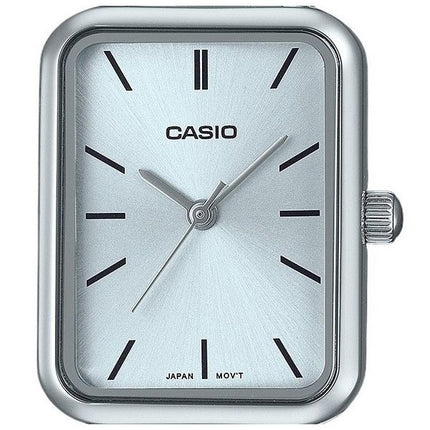 Casio Standard Analog Stainless Steel Light Blue Dial Quartz LTP-V009D-2E Womens Watch