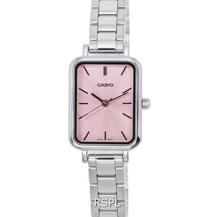 Casio Analog Pink Dial Quartz LTP-V009D-4E LTPV009D-4E Women's Watch