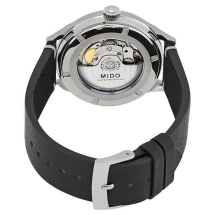 Mido Multifort Patrimony Leather Strap Anthracite Dial Automatic M040.407.16.060.00 Mens Watch