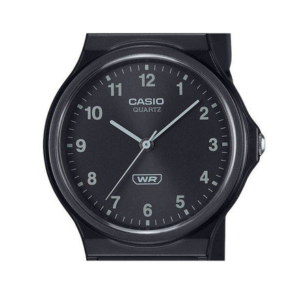 Casio POP Analog Bio Based Resin Strap Black Dial Quartz MQ-24B-1B Unisex Watch