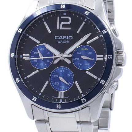 Casio Enticer Analog Quartz MTP-1374D-2AV MTP1374D-2AV Men's Watch