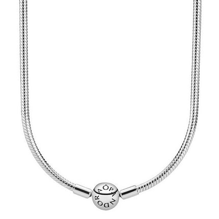 Pandora Snake Chain Sterling Silver Necklace 590742HV-42 For Women