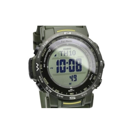 Casio Pro Trek Digital Bio-Based Resin Strap Tough Solar PRW-35Y-3B 100M Unisex Watch