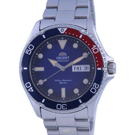 Orient Mako Kamasu Blue Dial Automatic Divers RA-AA0812L19B 200M Mens Watch