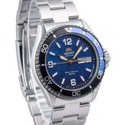 Orient Sports Mako 20th Anniversary Limited Edition Blue Dial Automatic Divers RA-AA0822L19B 200M Mens Watch