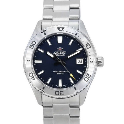 Orient Sports Mako Stainless Steel Blue Dial Automatic Diver's RA-AC0Q02L10B RA-AC0Q02L30B 200M Men's Watch