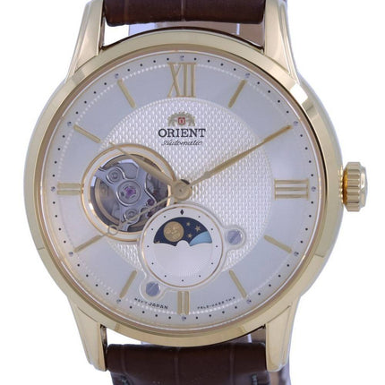 Orient Classic Sun And Moon Open Heart Automatic RA-AS0010S10B RA-AS0010S30B Men's Watch