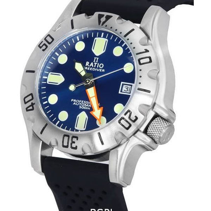 Ratio FreeDiver Professional Sapphire Blue Sunray Dial Automatic RTF013 500M Men's Watch