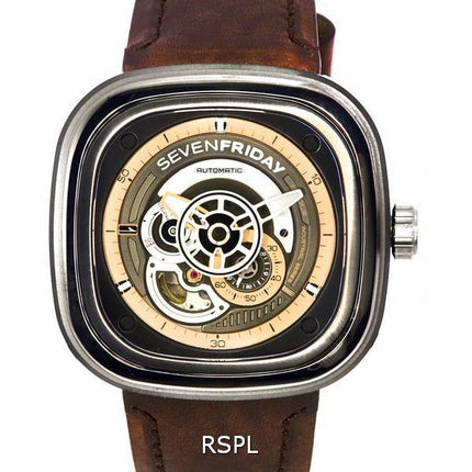 Sevenfriday P-Series Automatic Power Reserve P2C01 SF-P2C-01 Men's Watch